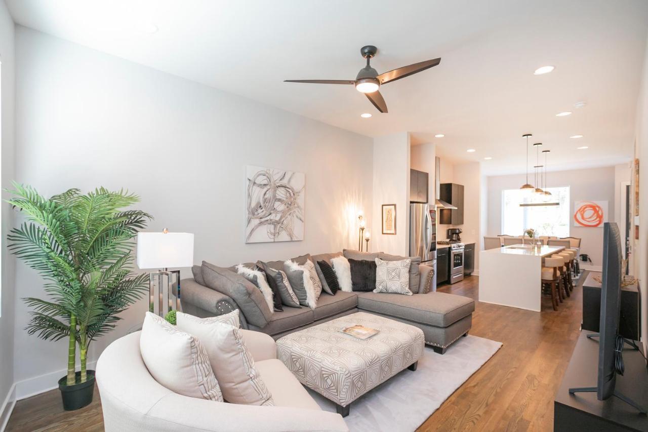 Luxury Townhome Skyline Views Mins To Dt 내슈빌 외부 사진
